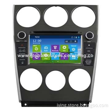 HD Digital Touch Screen 2 DIN Car GPS Navigation DVD Player for Mazda 6 2014